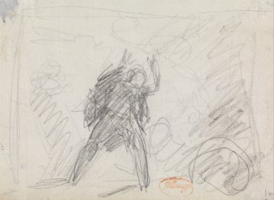 Study of a Standing Figure by George Romney